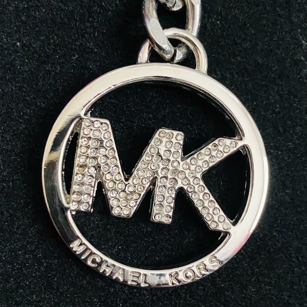 Michael Kors MK Rhinestone Keychain - Picture 4 of 5